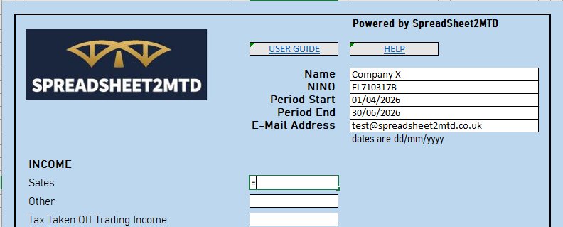 spreadsheet start linking