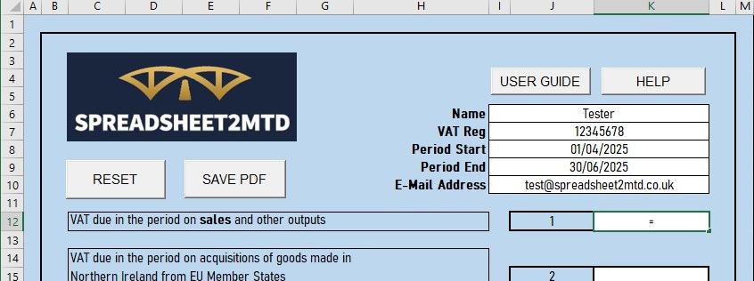 vat bridging sheet